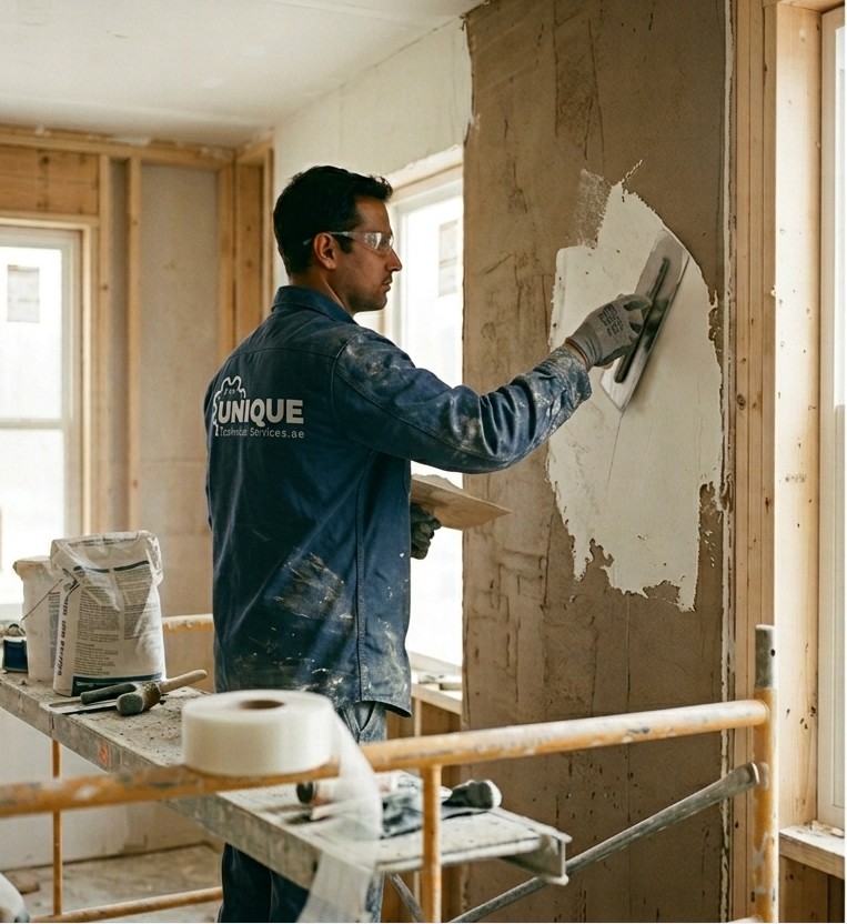 Painting work by Unique Technical Services
